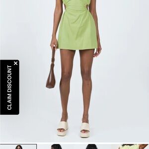 Mayzie Mini Dress Green